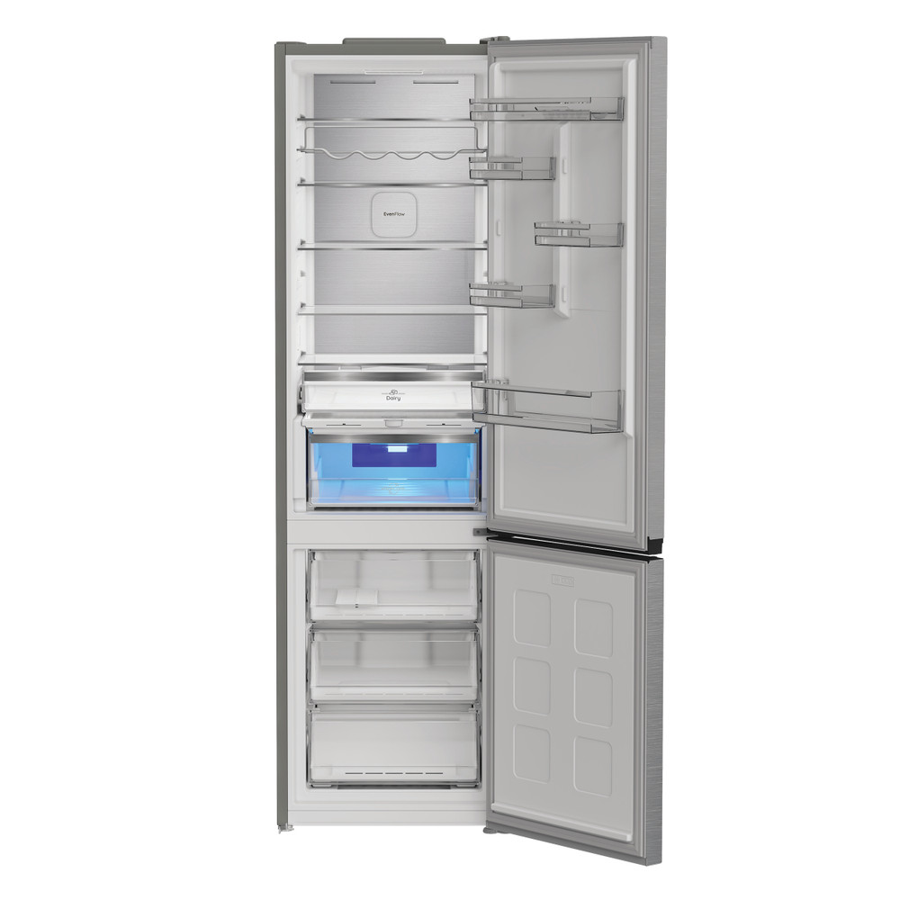 Hotpoint Combinados Livre Instalação HPK 26413 XR6EE ARC 764 Manhattan Gray 2 doors Frontal open