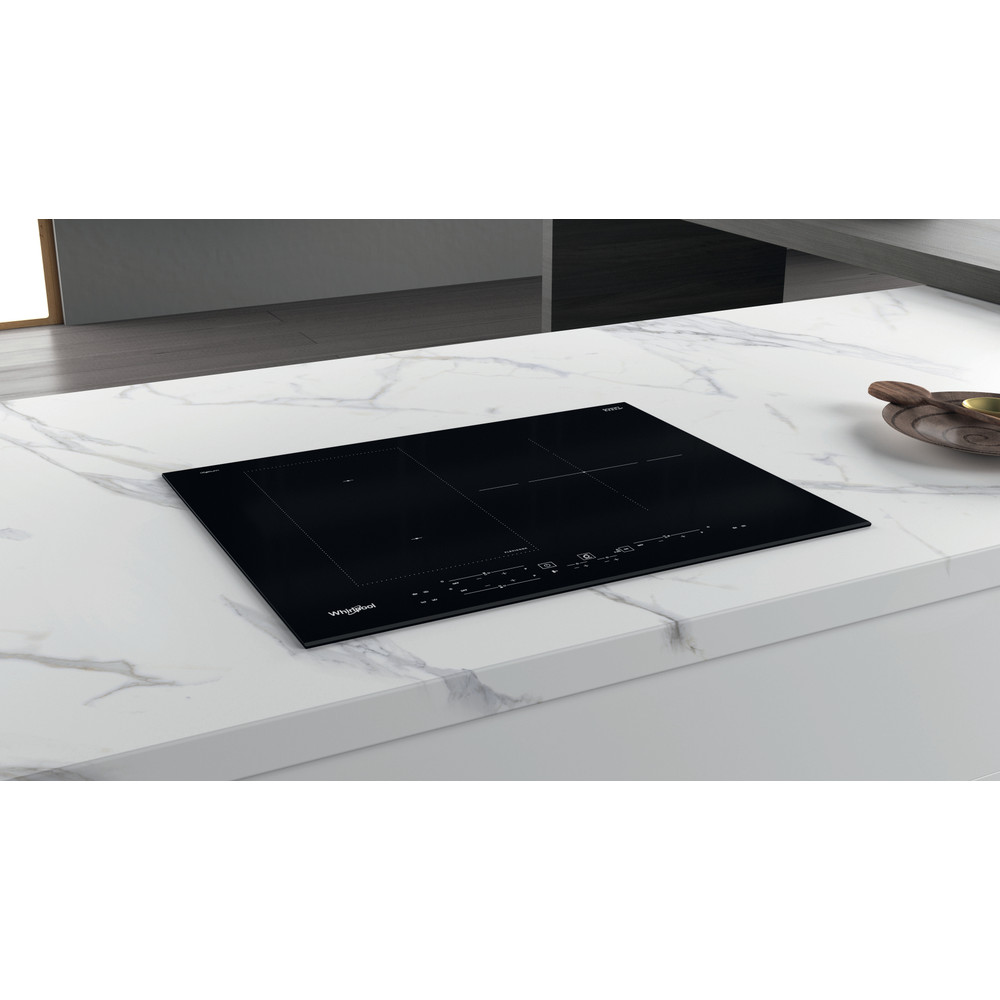 Whirlpool Table de cuisson WL B3965 BF/IXL Noir Induction vitroceramic Lifestyle perspective