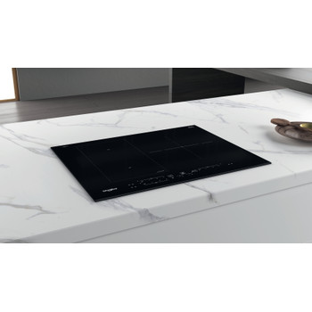 Whirlpool Table de cuisson WL B3965 BF/IXL Noir Induction vitroceramic Lifestyle perspective