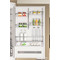 Whirlpool Külmik-sügavkülmik Integreeritav WH SP70 T232 P Valge 2 doors Perspective open