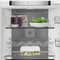 Whirlpool Комбиниран хладилник с камера Вграден WHK2 5294 B6E1 Zinc Metal 2 врати Frontal open