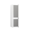 Indesit Combinación de frigorífico / congelador Encastre KINH 1271 B4E Zinc Metal 2 doors Perspective