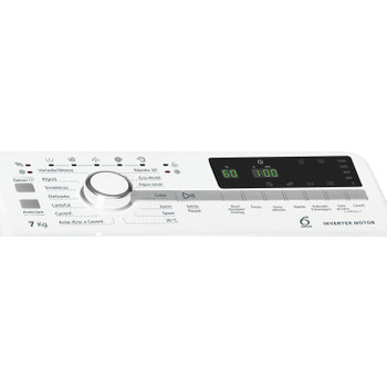 Whirlpool Lavadora Libre instalación TDLR 7221BS SPT/N Blanco Carga superior E Control panel