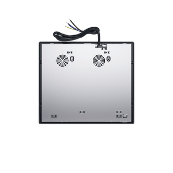 Whirlpool Table de cuisson WTX6019DCF Noir Induction vitroceramic Back / Lateral