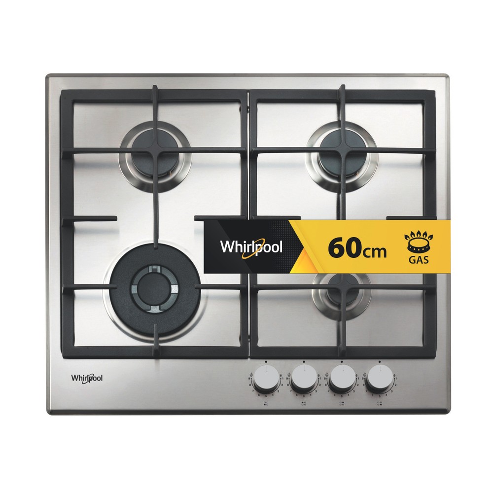 Whirlpool Varná doska GMAL 6422/IXL Nerezová Plynová Frontal
