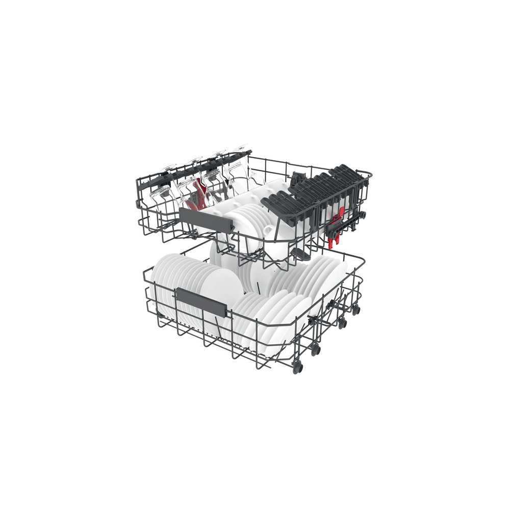 Whirlpool Mosogatógép Szabadonálló WFC 3C33 F X Szabadonálló D Technical Translucent
