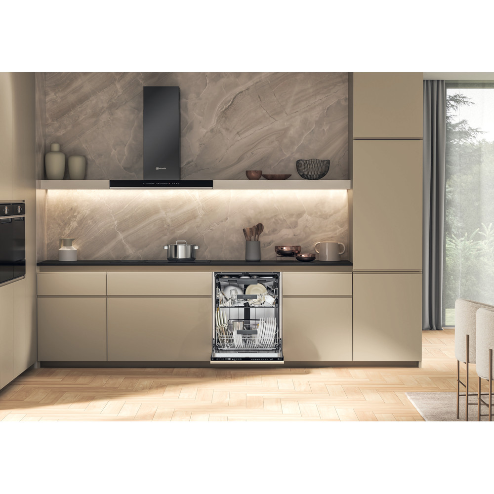 Bauknecht Lave-vaisselle Appareil encastrable BK7IC15B2M6LSC0CH Entièrement intégré C Lifestyle frontal open