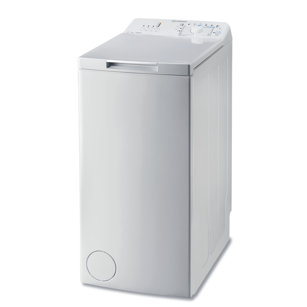 Indesit Стиральная машина Отдельно стоящий BTW A61053 (EU) Белый Top loader A+++ Perspective