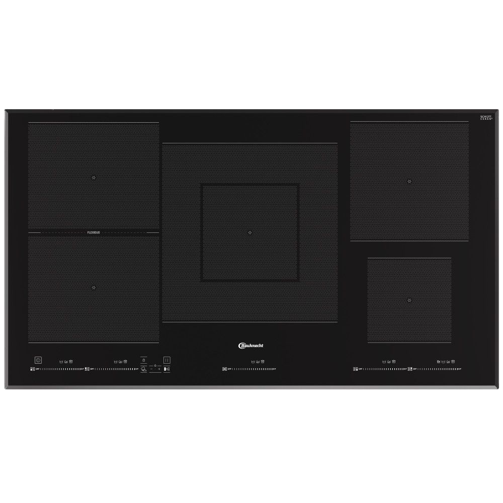 Bauknecht Table de cuisson BT 1090 BA Noir Induction vitroceramic Frontal