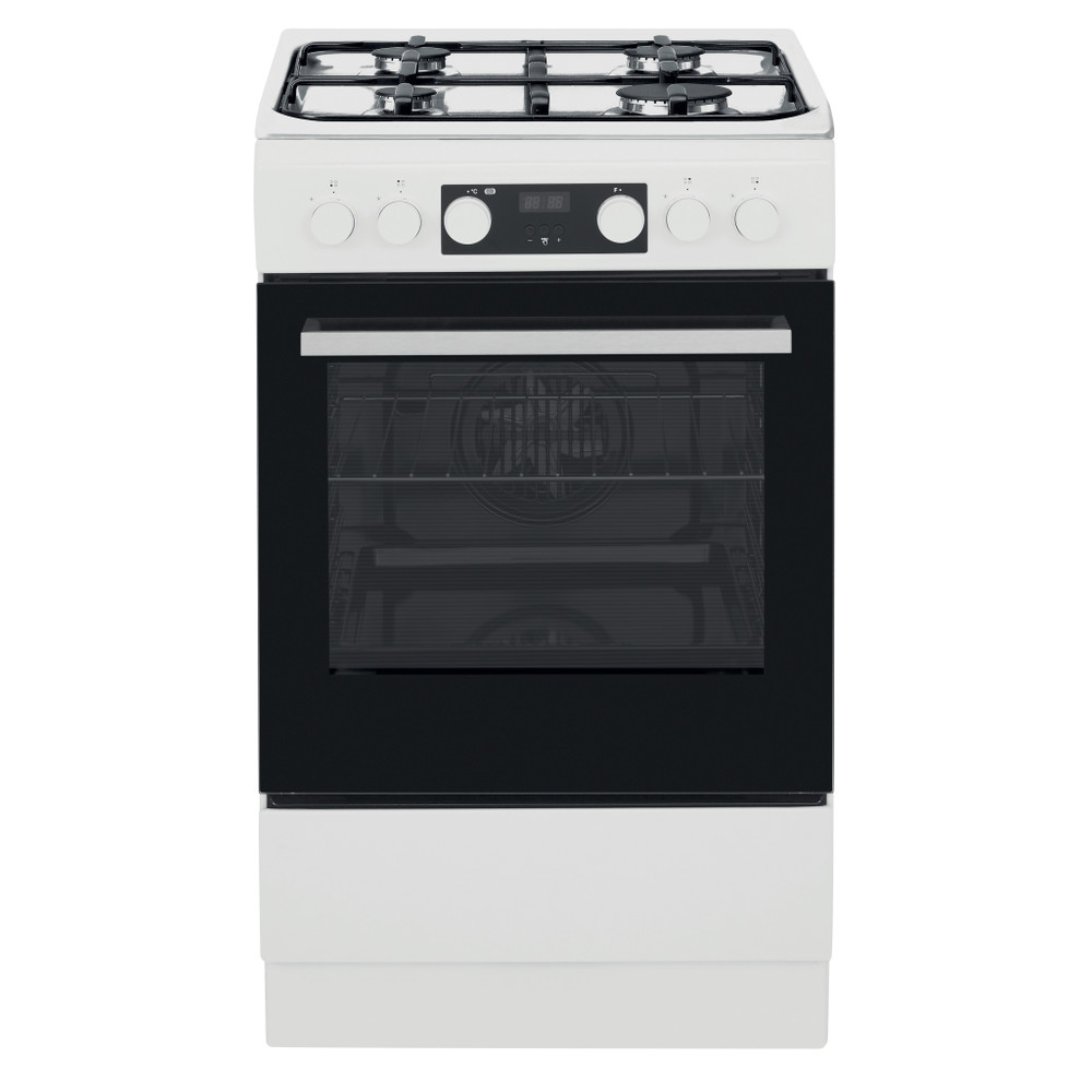 Whirlpool Tűzhely WS5G8CHW/E Fehér Gáz Frontal