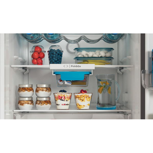 Indesit Συνδυασμός ψυγείου/καταψύκτη Ελεύθερο INFC9 TT33X Inox 2 doors Lifestyle detail