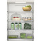 Whirlpool Fridge-Freezer Combination Built-in WHC20 T322 UK White 2 doors Perspective open