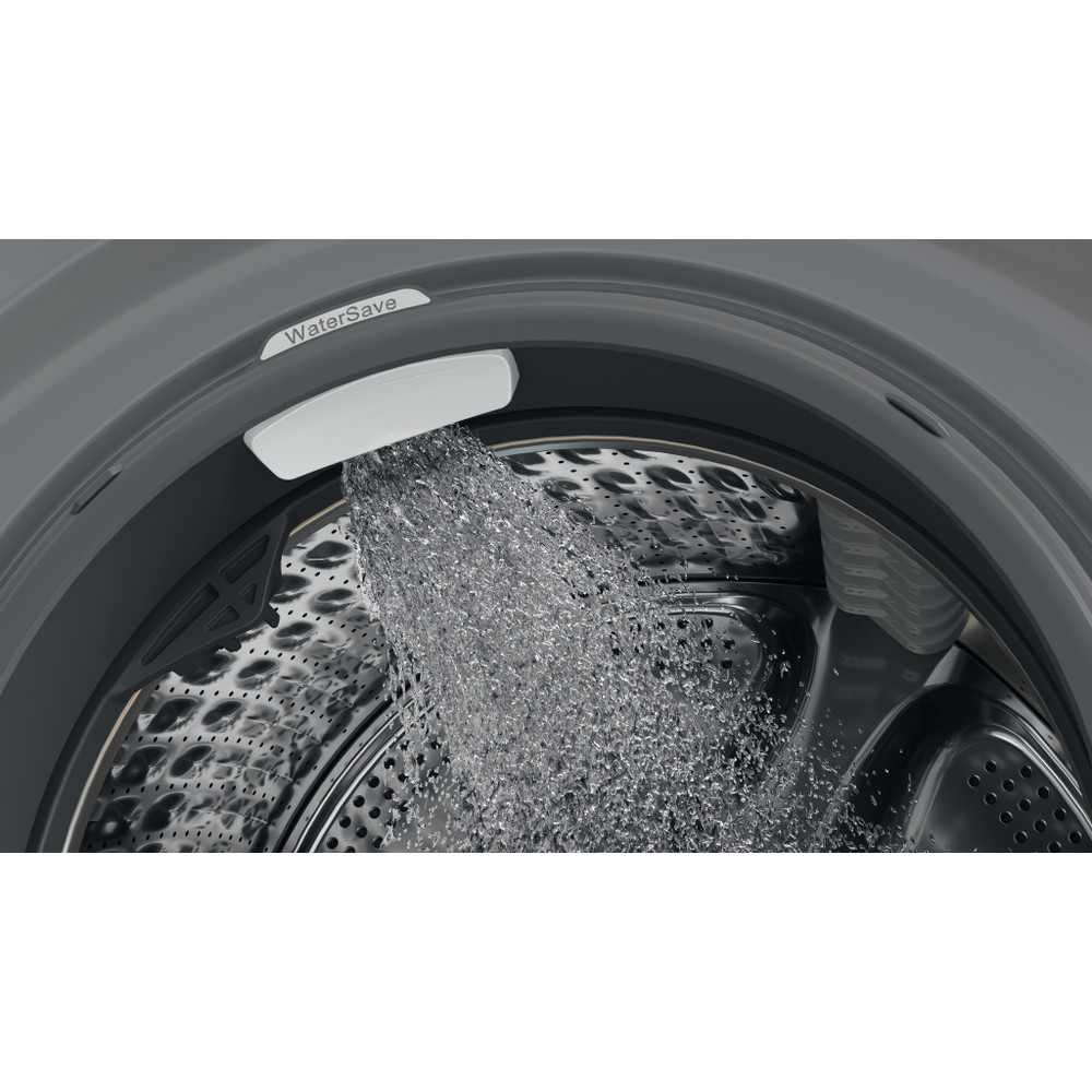 Whirlpool Máquina de lavar roupa Livre Instalação W8 W946SR SPT Prata Carga Frontal A Drum