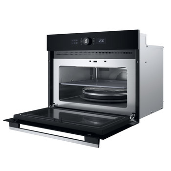Whirlpool Мікрохвильова піч Вбудований (-а) WMW57DHMX Нержавіюча сталь Електронне 40 Комбінована мікрохвильова піч 900 Perspective open