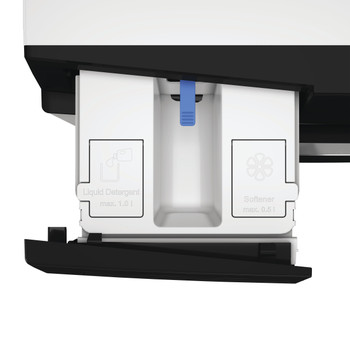 Whirlpool Lave-linge Pose-libre WPM 210W ADS BE Blanc Frontal A Drawer