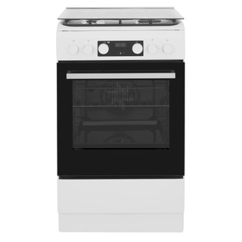 Whirlpool Sporák WS5G8CHW/E/1 Bílá Plynová Frontal