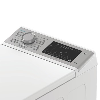 Whirlpool Wasmachine Vrijstaand TW 6521S SENSE WASH BE Wit Bovenlader A Lifestyle control panel