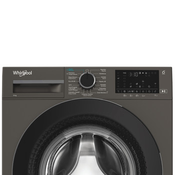 Whirlpool Lavadora Libre instalación WAM 07GB SPT Manhattan Grey Cargador frontal A Control panel