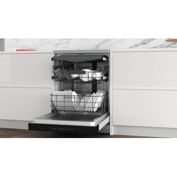Whirlpool Mosogatógép Szabadonálló WH4FFA14BN6X Szabadonálló A Lifestyle perspective open