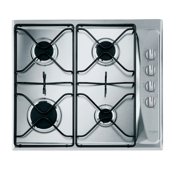 Whirlpool Table de cuisson AKM 268/IX Inox GAS Frontal
