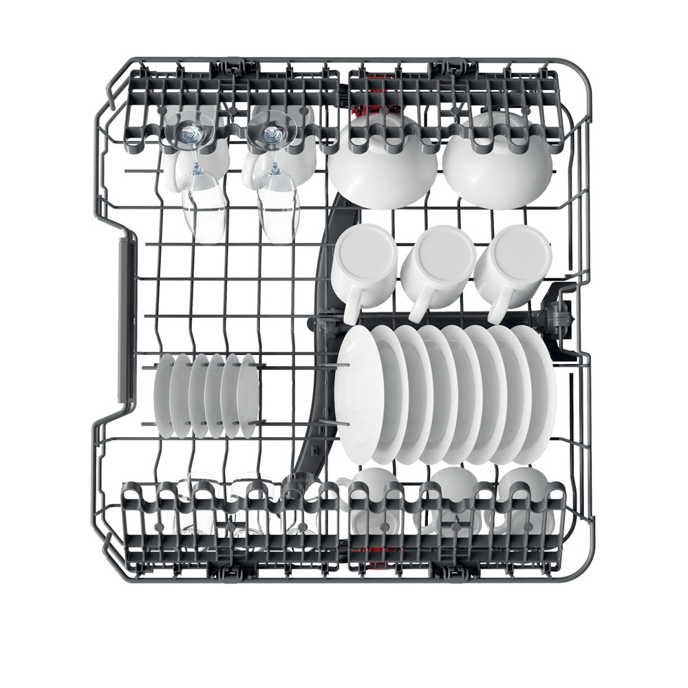 Whirlpool Oppvaskmaskin Integrert WH2UD14BN60W Under benk D Rack