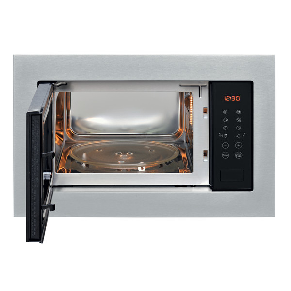 Indesit Microwave Built-in MWI 125 GX UK Stainless steel Electronic 25 MW+Grill function 900 Frontal open