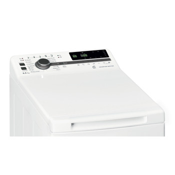 Whirlpool Mosógép Szabadonálló TDLRB 65241BS EU/N Fehér Felültöltős C Control panel