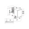 Indesit Perilica posuđa ugradbeni DIC 3B+16 A Full-integrated F Technical drawing