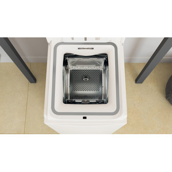 Whirlpool Пральна машина Соло TDLR 6040L EU/N Білий Top loader відсутній Drum