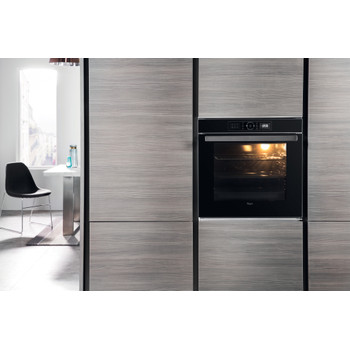 Whirlpool Sütő Beépíthető AKZM 8480 NB Elektromos A+ Lifestyle frontal