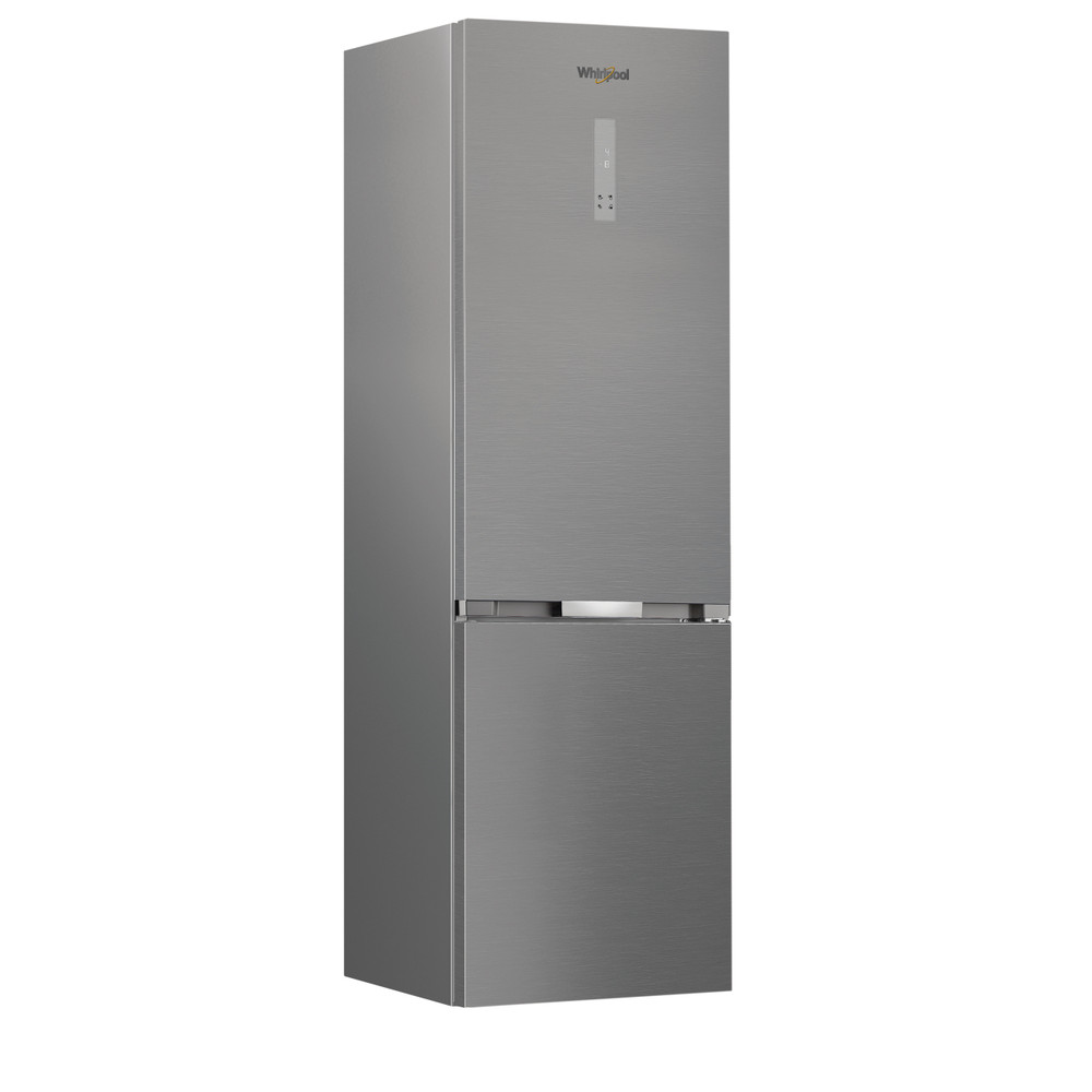 Whirlpool Kombinovaná chladnička s mrazničkou Voľne stojace WHK 26403 XP6E New Silver – ARC 1035 2 doors Perspective