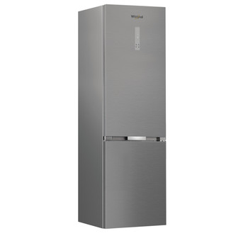 Whirlpool Kombinovaná chladnička s mrazničkou Voľne stojace WHK 26403 XP6E New Silver – ARC 1035 2 doors Perspective