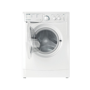 Indesit Lavadora Libre instalación EWC 81483 W EU N Blanco Cargador frontal D Frontal open