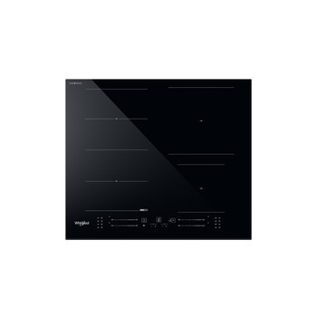 Whirlpool Plită WF S5060 CPBF Negru Induction vitroceramic Frontal