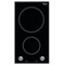 Whirlpool HOB AKT 360/IX Black Radiant vitroceramic Frontal