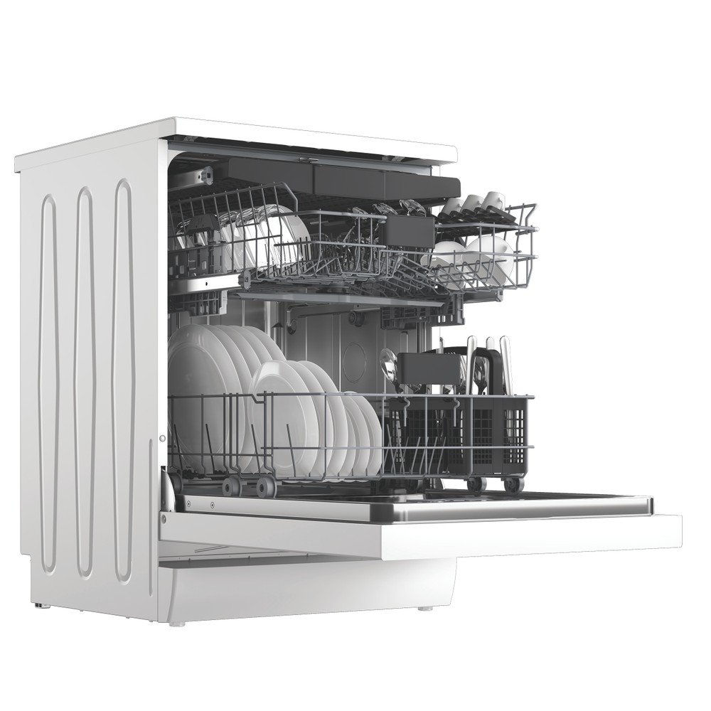 Hotpoint Lavavajillas Libre instalación HDF LYM D4 Libre instalación D Lifestyle perspective open