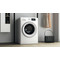 Whirlpool Пералня със сушилня Свободностоящи FFWDD 1076258 SV EE Бял Предно зареждане Perspective