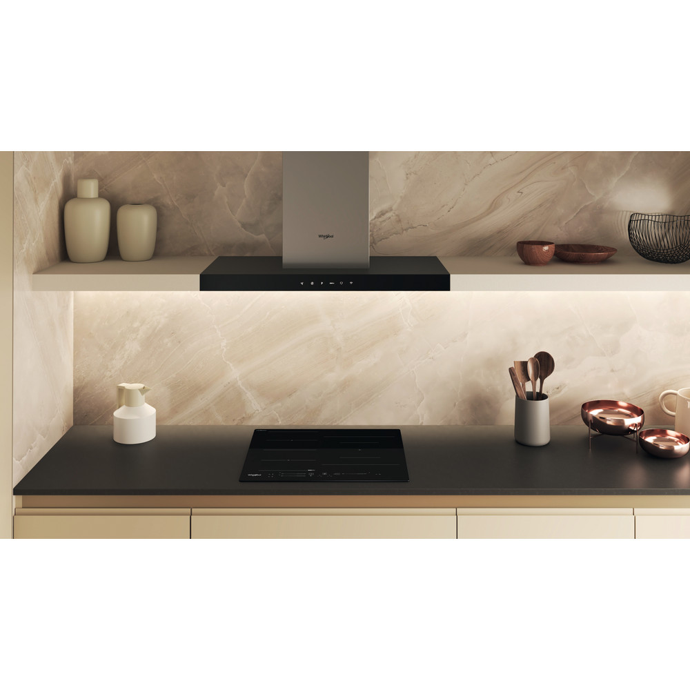 Whirlpool Table de cuisson WF S9860 CPNE Noir Induction vitroceramic Lifestyle frontal