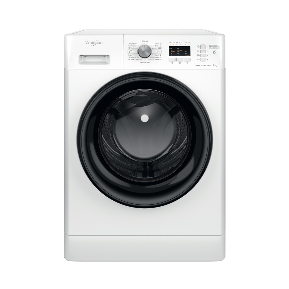 Whirlpool Maşină de spălat rufe Independent FFL 7038 B EE Alb Încărcare frontală D Frontal