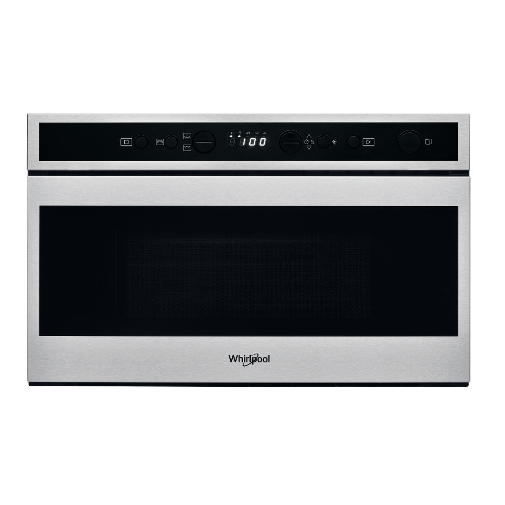 Whirlpool Microunde Încorporabil W6 MN840 Stainless steel Electronic 22 Funcţie MW şi grill 750 Frontal