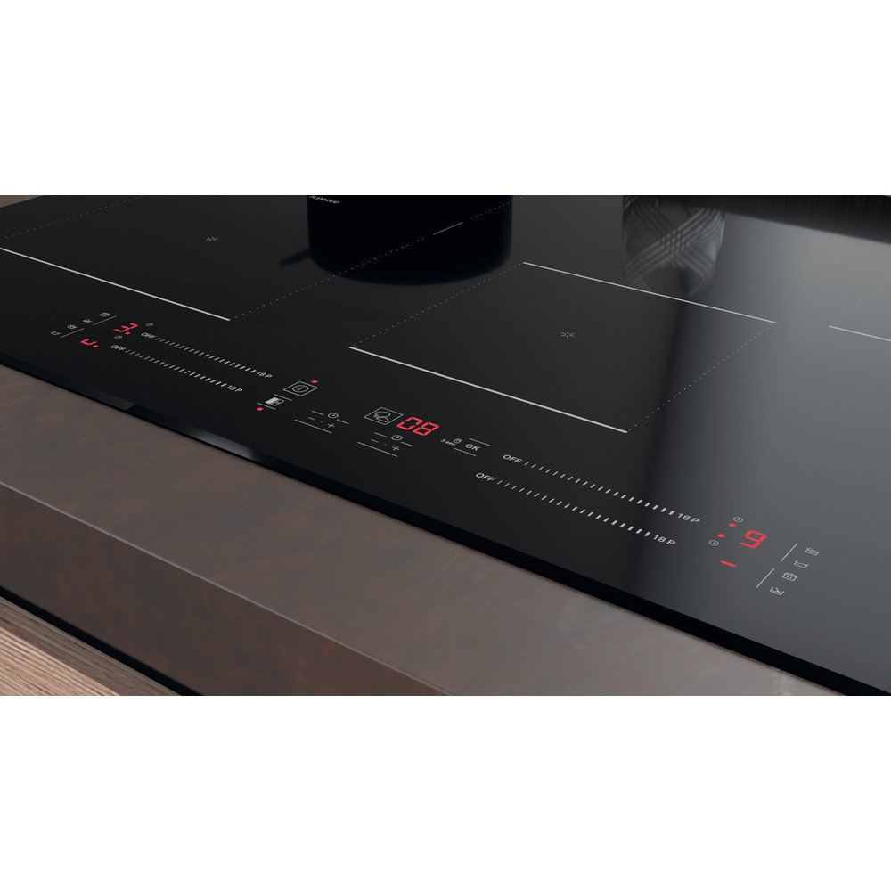 Hotpoint_Ariston Placa HS 3377C BF Preto Induction vitroceramic Lifestyle control panel