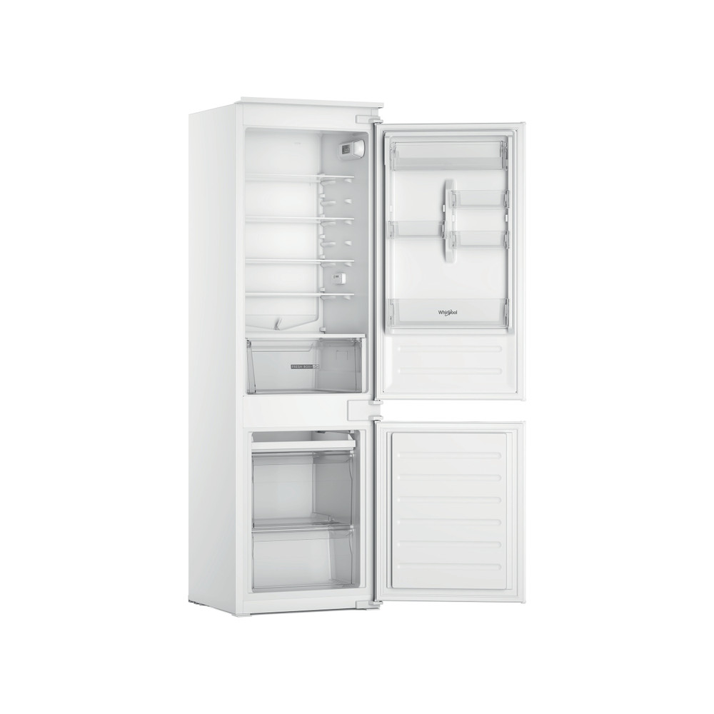 Whirlpool Kombinovaná chladnička s mrazničkou Vstavané WHC18D051A1 Biela 2 doors Frontal