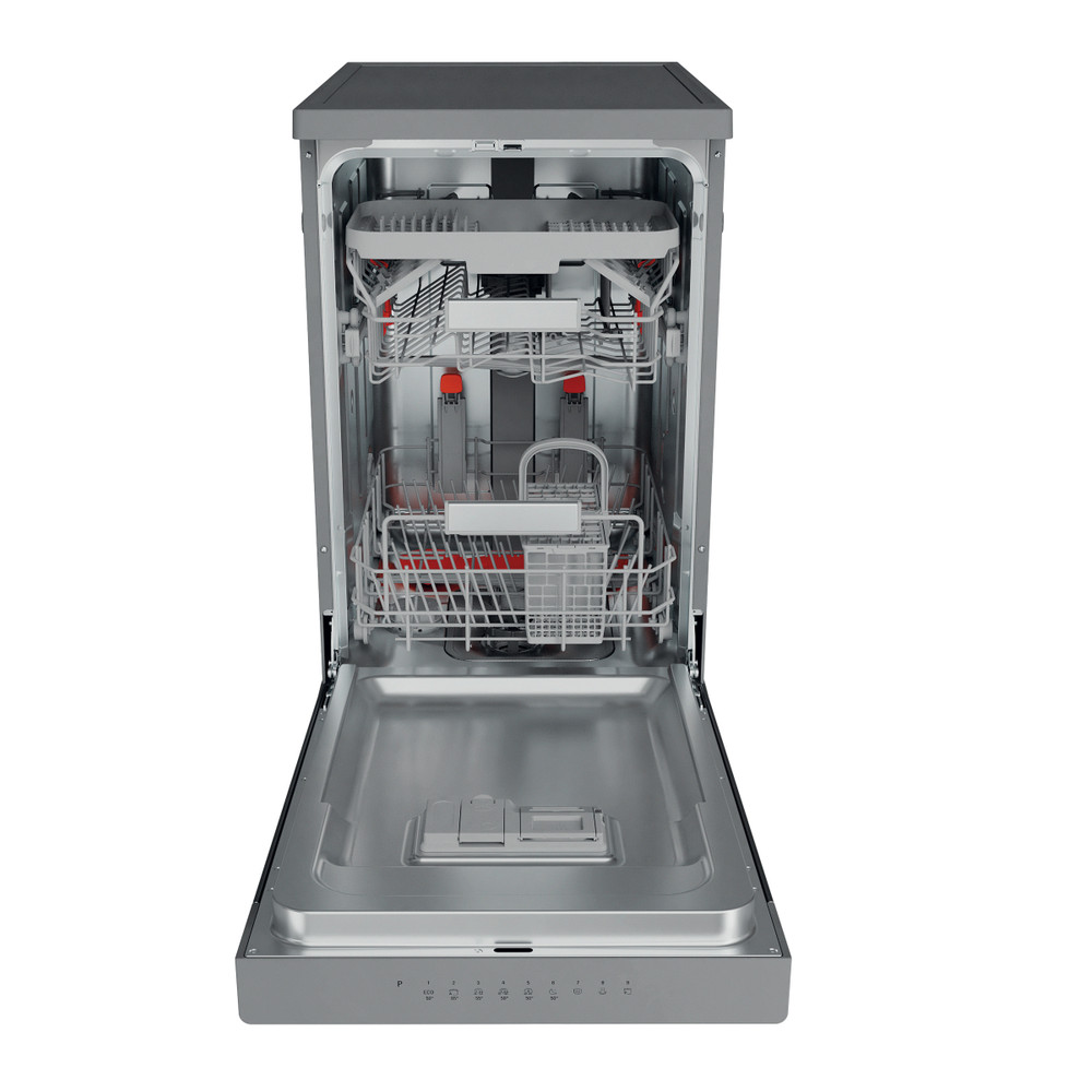 Hotpoint_Ariston Съдомиялна машина Свободностоящ HSFO 3T235 WC X Свободностоящ D Frontal open