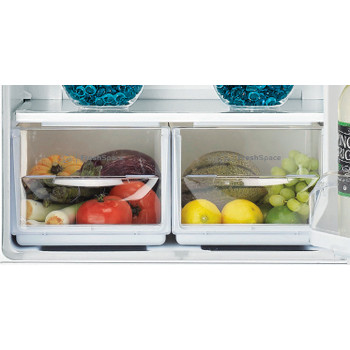 Indsit Racitor-congelator combinat Independent CAA 55 1 Alb 2 doors Drawer