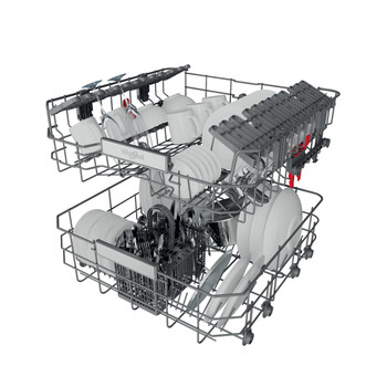Whirlpool Myčka nádobí Volně stojící WFO 3T142 X Volně stojící C Technical Translucent
