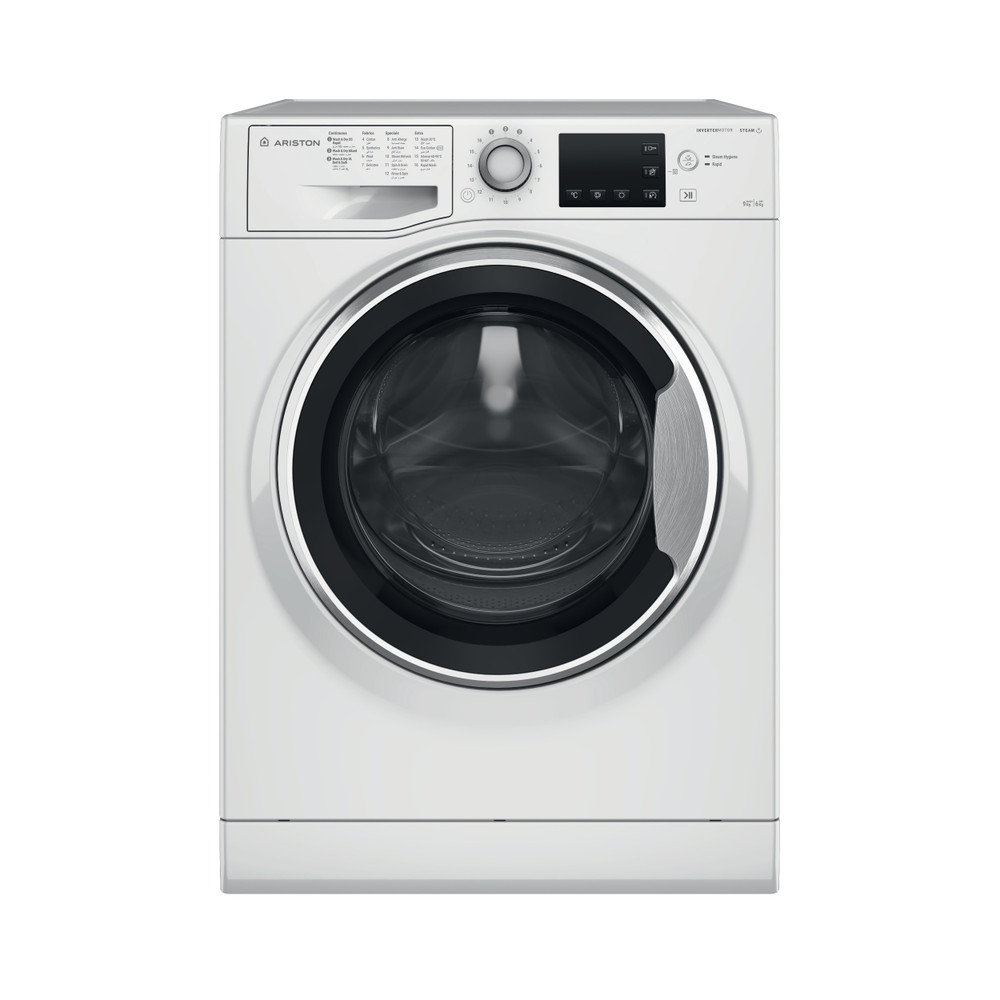 Ariston Washer dryer Free-standing NDB 96 S EX60HZ White Front loader Frontal