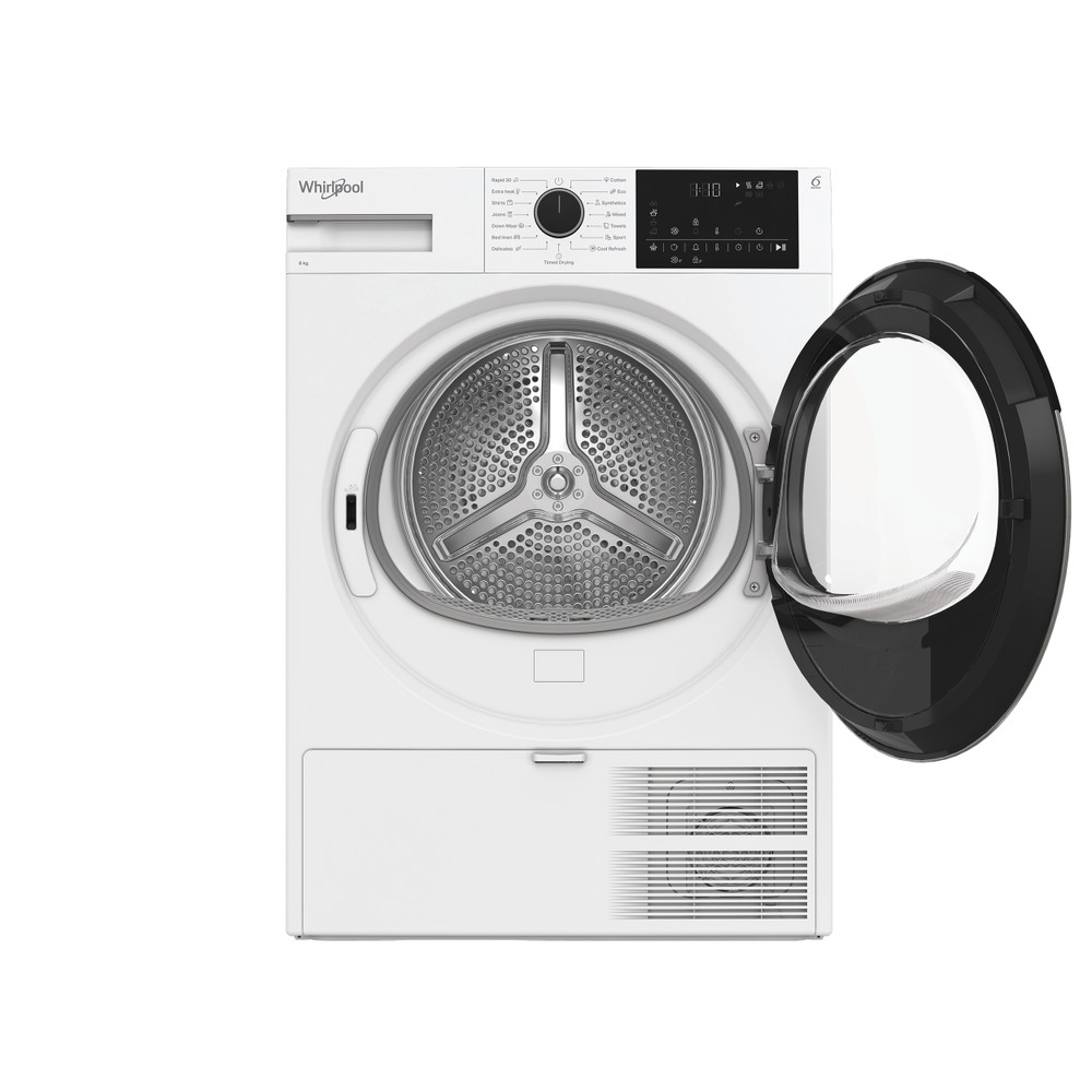 Whirlpool Torktumlare WSD 86M WB EE White Frontal open
