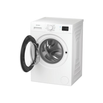 Indesit Lavadora Libre instalación IP 1064 PUSH&GO SPT Blanco Cargador frontal A Perspective open