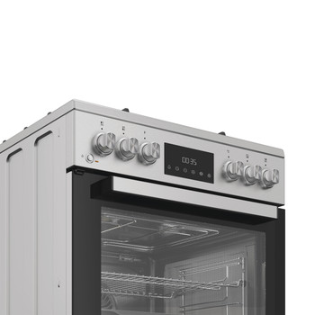 Whirlpool Sporák W6G8LCSWX Nerez Plynová Control panel