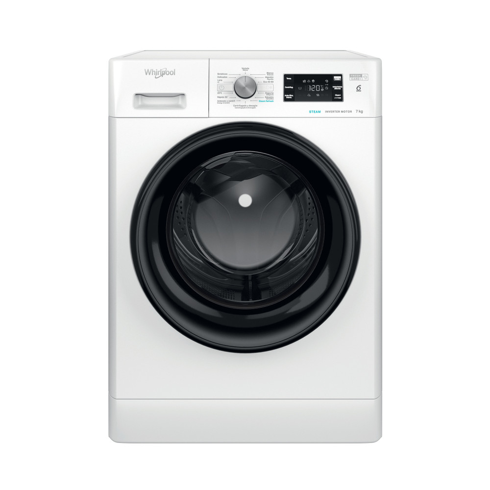 Whirlpool Máquina de lavar roupa Livre Instalação FFB 7259 BV PT Branco Carga Frontal B Frontal